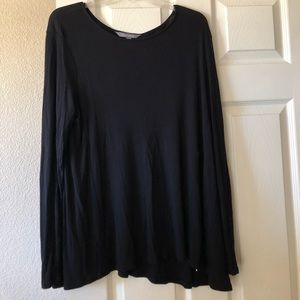 Daisy Fuentes XL Black Long Sleeve